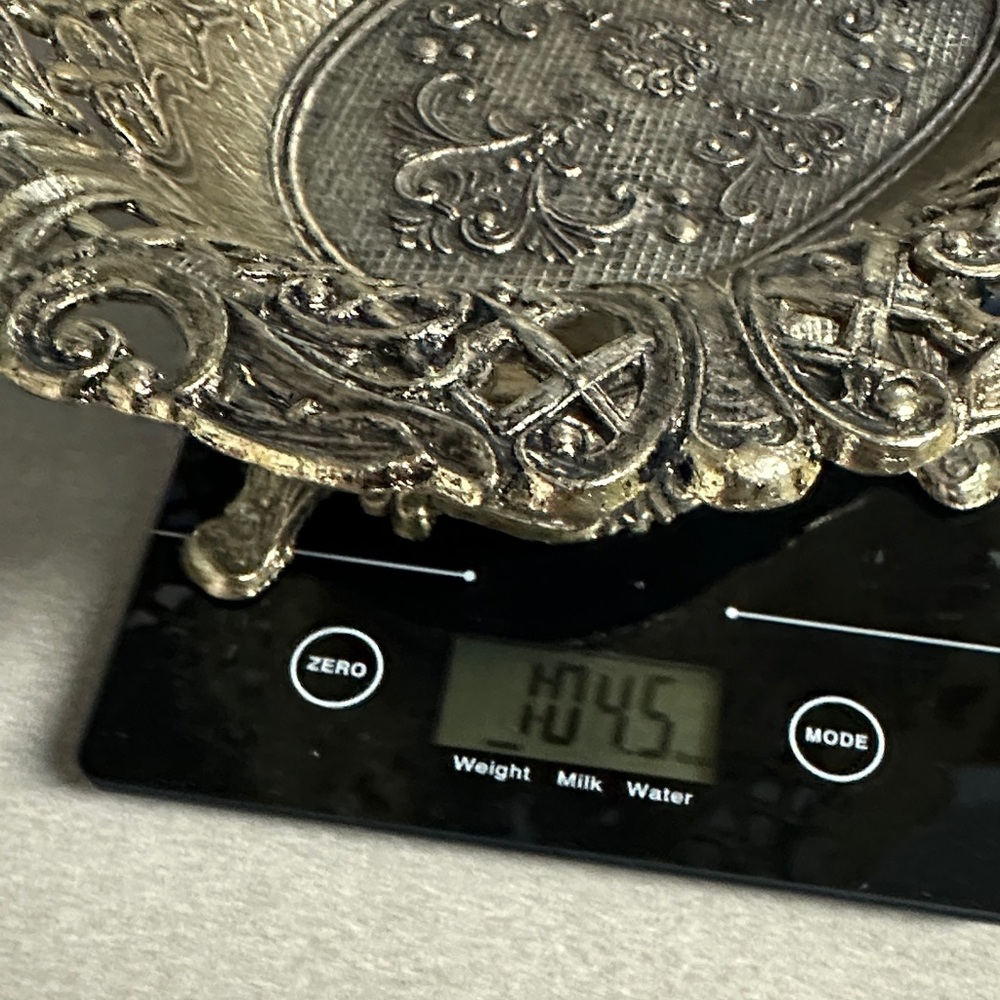 Ornate Gold Decorative Bowl - Picture 13 of 13